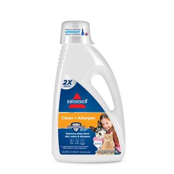 Bissell Allergen Cleansing No Scent Carpet Cleaner 60 oz Liquid Concentrated (Pack of 4)