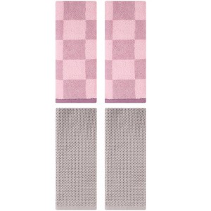 REGALWOVEN 4 Pcs Bathroom Hotel and Spa Cotton Hand Towels - 1 of 4
