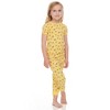 BenBen Kids 3 Pack Pajamas shortsleeve set - Yellow Flowers/Cherries/Sunflowers - 3 of 4
