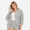 Women's Long Sleeve Hooded Cardigan - Wild Fable™ - 2 of 3