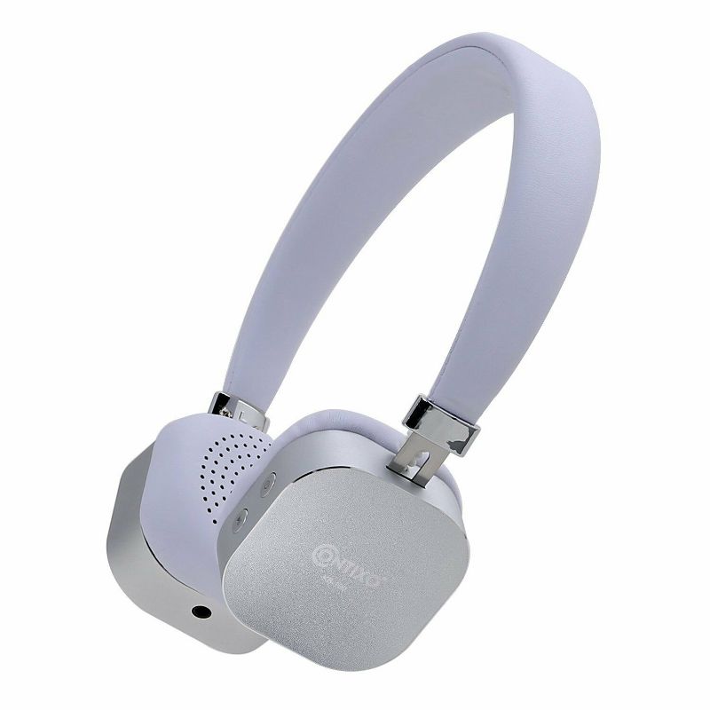 Contixo KB100 Kids Bluetooth Wireless Headphones -Volume Safe Limit 85db -On-The-Ear Adjustable Headset (White), 2 of 8