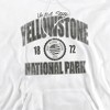 Men's Yellowstone National Park Established Date Pull-Over Hoodie - 2 of 4