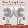 BABYYER Cat Steam Brush with 2 Spray Levels & Release Button, for Shedding Grooming, Pet Hair Removal Comb - 3 of 4