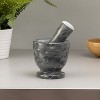 Home Basics Marble Mortar and Pestle - image 4 of 4