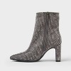 Women’s Gloria Low Shaft Heeled Rhinestones Boots with Memory Foam Insole – A New Day™ - 2 of 3