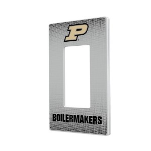 NCAA Big Ten Universities Linen Hidden-Screw Light Switch Plate for Single Rocker - 1 of 4