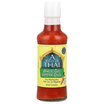 A Taste of Thai Garlic Chili Pepper Sauce 7 fl oz