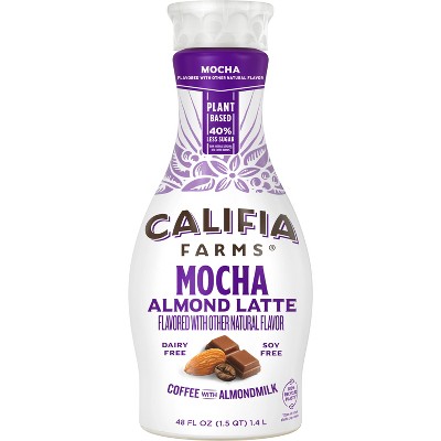 Califia Farms Mocha Cold Brew Coffee with Almond Milk - 48 fl oz