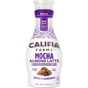Califia Farms Mocha Cold Brew Coffee with Almond Milk - 48 fl oz - 1 of 4