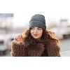 Market & Layne Women Chunky Knit Beanie Hat, Women Winter Hat - 4 of 4