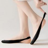 Anna-Kaci Women's Low Cut No Show Liner Socks with Non-Slip 3D Silicone Heel Grip Pack of 6 Pairs - 2 of 3