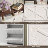 Shoe Storage Cabinet with Flip Drawers, Narrow Shoe Rack - 4 of 4