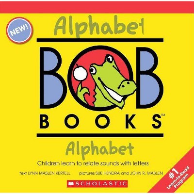 My First Bob Books - Alphabet Box Set Phonics, Letter Sounds, Ages 3 and Up, Pre-K (Reading Readiness) - by  Lynn Maslen Kertell (Paperback)