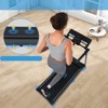 VisioGear Folding Treadmills Walking Pad Treadmill for Home Office, 265LBS Capacity Treadmill for Walking Running, Black, 46.85"*19.68"*37.8" - 2 of 4