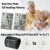 LotFancy Arm Blood Pressure Monitor with Medium Cuff and AC Adapter, BP Cuff Machine for Home - 4 of 4