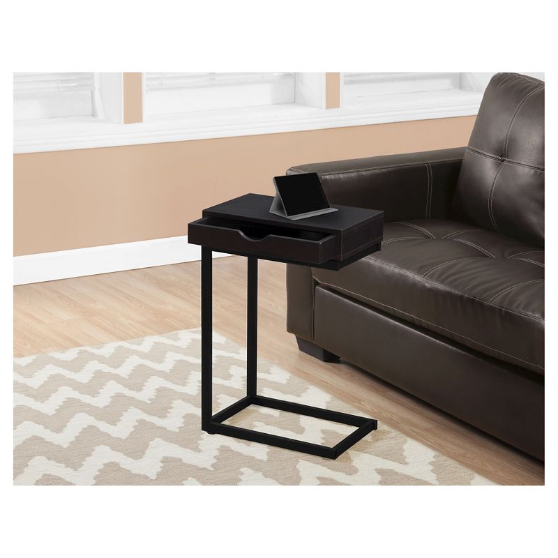 Accent Table with Drawer Dark Cappuccino - EveryRoom, 3 of 8