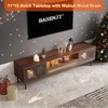 NicBex TV Stand Media Console LED Gaming Console Mid Century Modern Entertainment Center with Storage for Living Room, Bedroom - 2 of 4