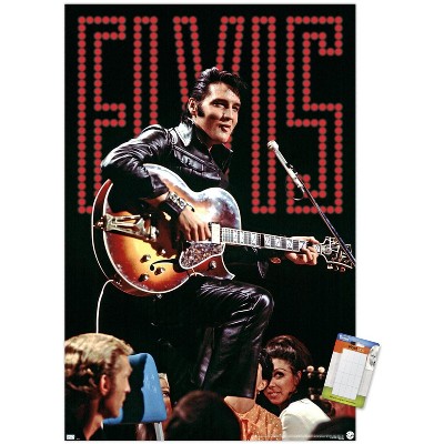 Trends International Elvis Presley - 68 Concert Unframed Wall Poster ...