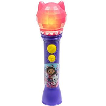 eKids Gabby's Dollhouse Toy Microphone for Kids - Purple (GA-070.EMV22)