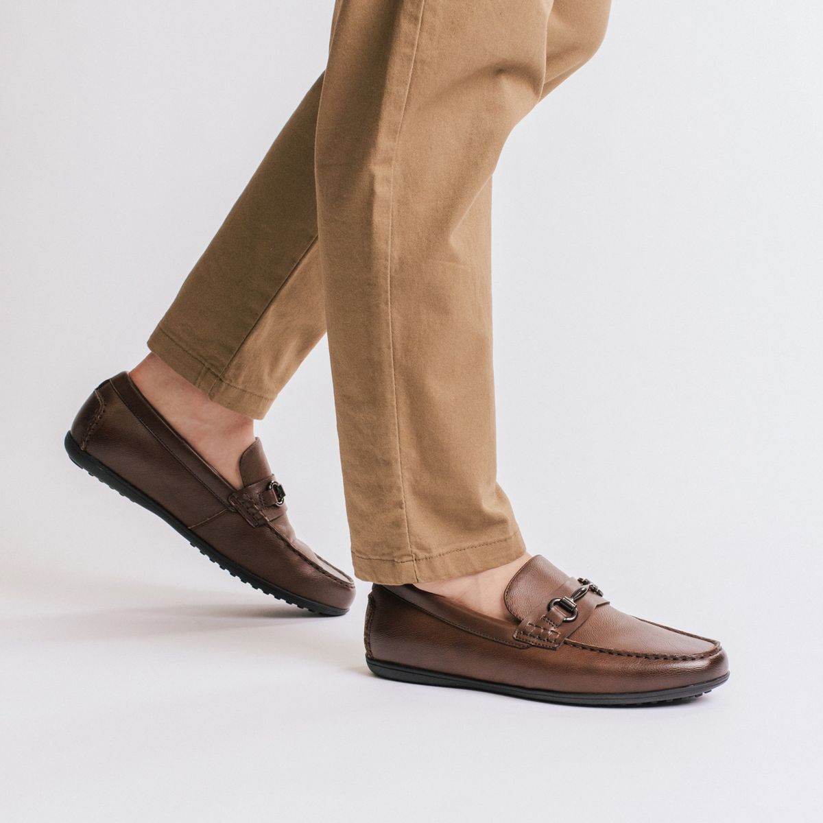 Vance Mens Charles Slip-on Driving Bit Loafer - thumbnail 9