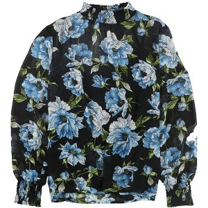 Alfani Womens Floral Pullover Blouse - 1 of 1