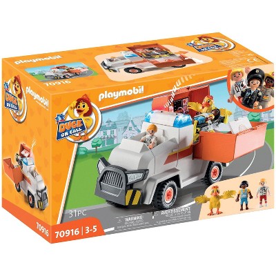 Playmobil Duck On Call Ambulance Emergency Vehicle 70916