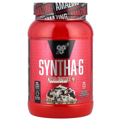 BSN Syntha-6®, Cold Stone Creamery®, Mint Mint Chocolate Chocolate Chip™, 2.59 lbs (1.17 kg)