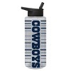 NFL Dallas Cowboys Acrylic Water Bottle with UV Graphics - 34oz - 3 of 4