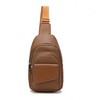 MKF Collection Kace M logo Printed Vegan Leather Women’s Sling Bag by Mia K - 2 of 4