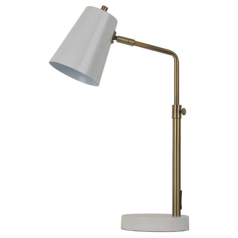 Olson Collection Desk Lamp (Includes CFL bulb) White - Threshold&#8482;, 1 of 3