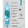 FIONECA 11' Inflatable Paddle Board ¨C 34'' Wide, 6'' Thick, Includes Full Accessory Set - 3 of 4