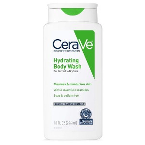 CeraVe - Hydrating Body Wash, 10 Oz - 1 of 4