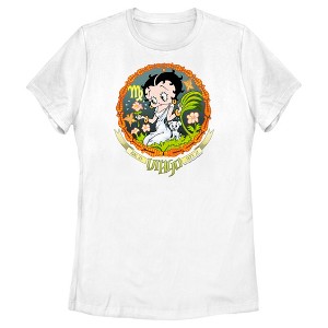 Women's Betty Boop Virgo Zodiac T-Shirt - 1 of 4