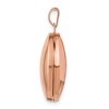 Black Bow Jewelry 14k Rose Gold 20mm Round Polished Flat Locket - 2 of 4