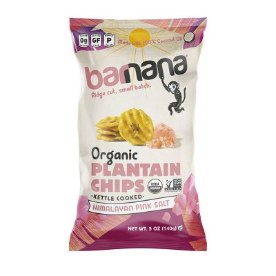 Barnana Himalayan Pink Salt Plantain Chip - 5oz