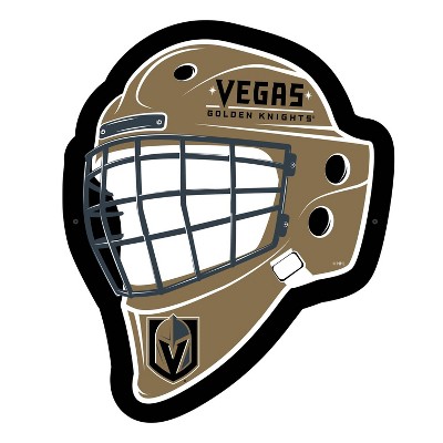 Evergreen Ultra-Thin Edgelight LED Wall Decor, Helmet, Las Vegas Golden Knights- 15.6 x 19 Inches Made In USA