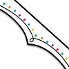 Creative Teaching Press® Color Dotted Swirl EZ Border, Bulletin Board Border, 48 Feet Per Pack, 3 Packs - 3 of 3