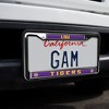 LSU Tigers Logo Full Size Standard License Plate Metal Frame - 2 of 4