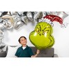 Anagram Pre-Inflated Helium Grinch Supershape Foil Balloon - 3 of 3