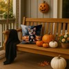 Tramull Halloween Throw Pillow, Machine Washable Indoor Outdoor Decorative Pillow for Couch & Patio - 2 of 4