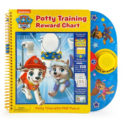 Paw Patrol Potty Training Reward Chart Book