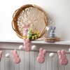 Sullivans Artificial 6.5" Berry and Flower Candle Mini Wreath Set of 4, Multicolor - 3 of 4