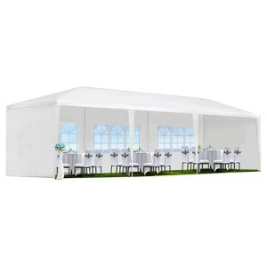 Gsluuk Wedding Party Canopy Tent Outdoor Gazebo with 5 Removable Sidewalls - 1 of 1