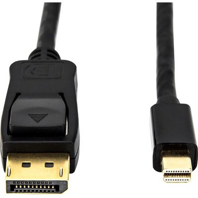 Rocstor premium 6ft (2m) Mini DisplayPort 1.2v to DisplayPort Cable M/M - 4K