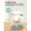 GROWNSY Bottle Warmer for All Bottles, 2025 Fast Baby Bottle Warmer for Breastmilk & Formula, Smart Temperature Control with Timer, Thaw, Food Heater - 4 of 4