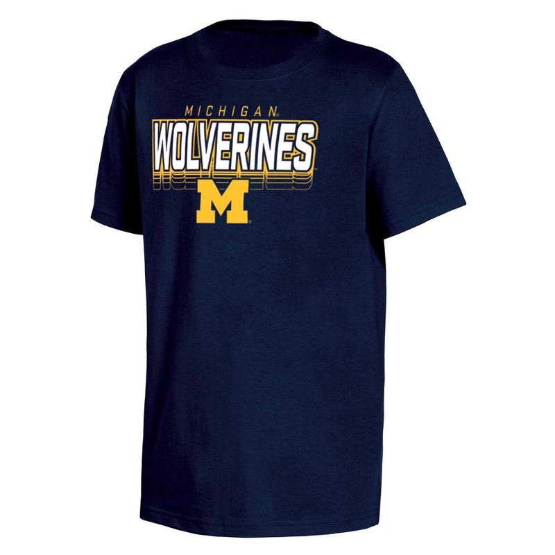 NCAA Michigan Wolverines Boys&#39; Core T-Shirt, 1 of 4