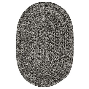 Colonial Mills Laffite Tweed Rug - Black 4x6 - 1 of 3