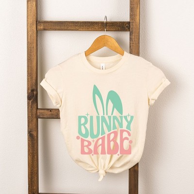 The Juniper Shop Bunny Babe With Ears Toddler Short Sleeve Tee