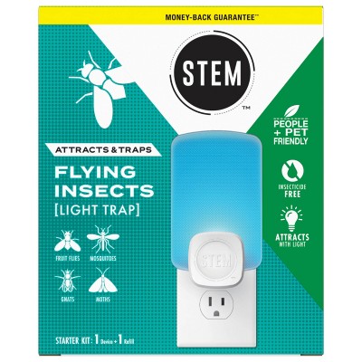 Raid Essentials Flying Insect Light Trap Starter Kit - 1 Device + 1 Refill  : Target