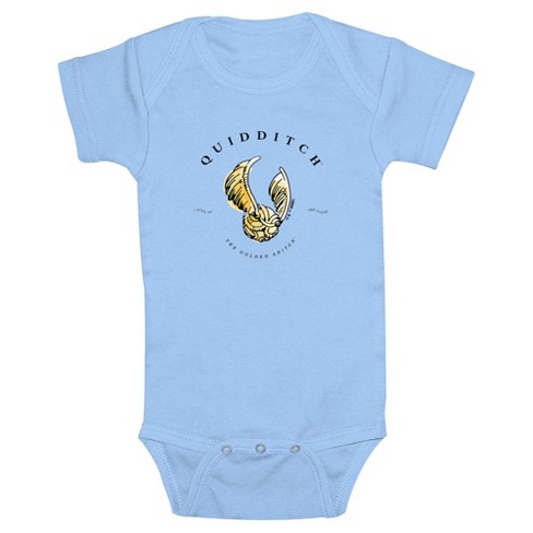 Infant's Harry Potter Quidditch The Golden Snitch Bodysuit - image 1 of 3